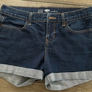 Old Navy Dark Blue Jean Shorts
